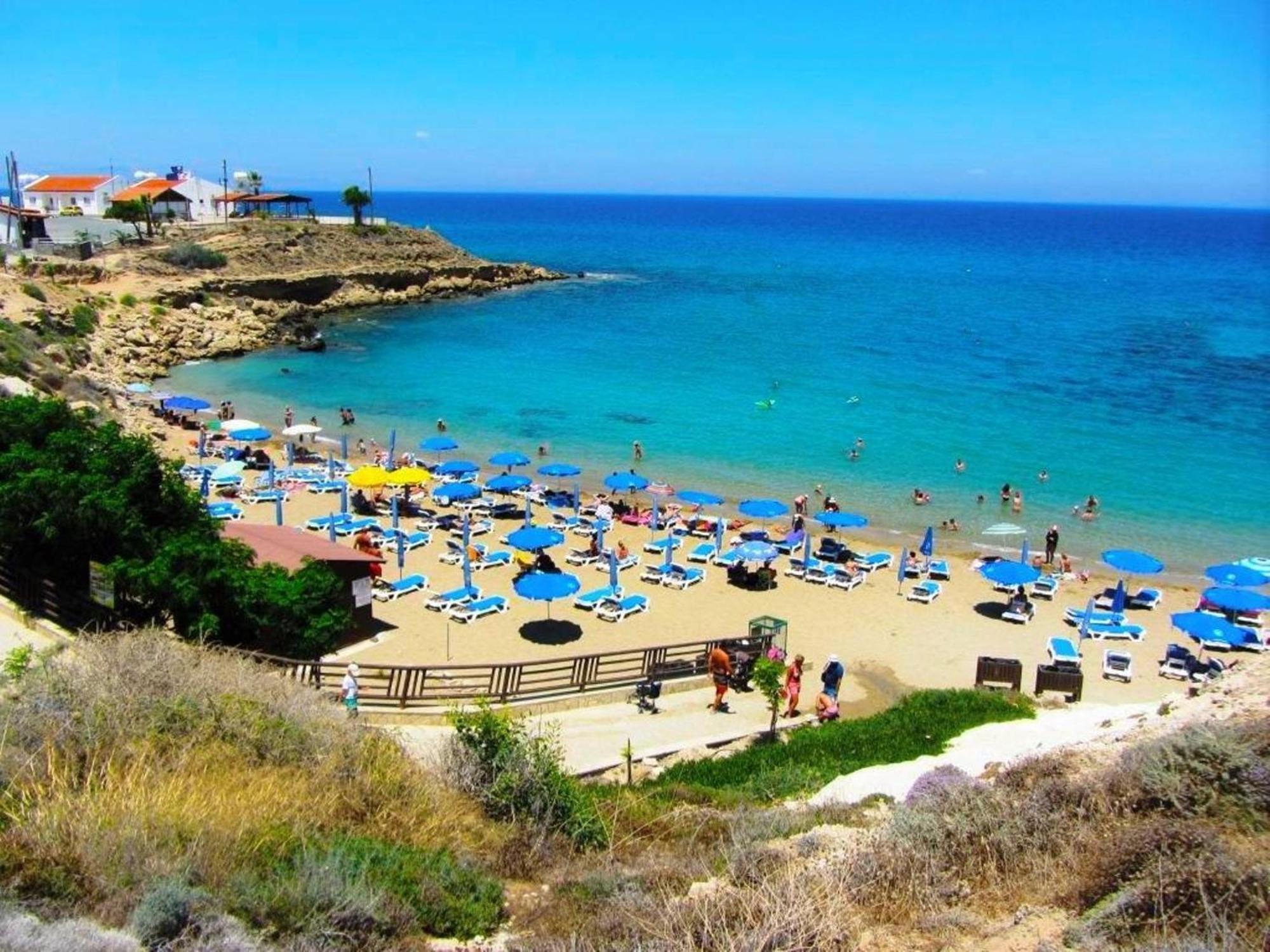 Kyklades Resort & Spa Paralímni Kültér fotó
